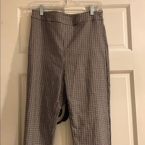 Plaid pants/ leggings